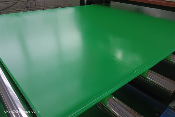 shaping construction HDPE plastic sheets 4 x8